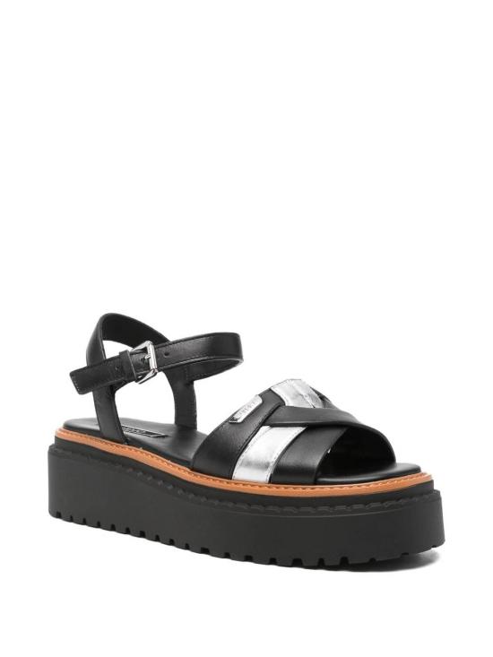 26SS 리우조 샌들 SA6159PX02601039BESSIE01BLKSLV Black - LIU JO