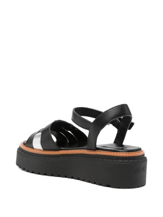 26SS 리우조 샌들 SA6159PX02601039BESSIE01BLKSLV Black - LIU JO
