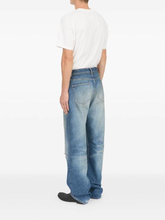 26SS MM6 메종마르지엘라 스트레이트 팬츠 SH2LA0054M30058961 Blue - MM6 MAISON MARGIELA