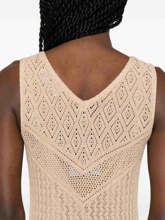 26SS 블루걸 미디 스커트 RA6083MA09S61212 Beige - BLUGIRL