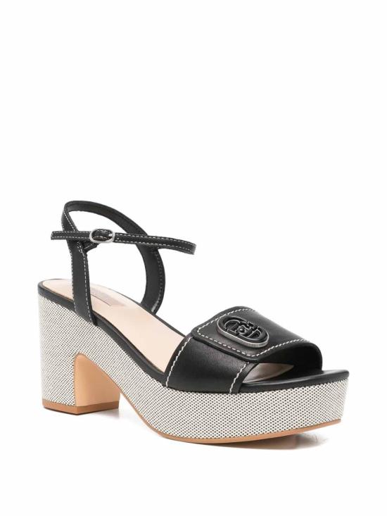 26SS 리우조 샌들 SA6119P010222222HARPER04BLK Black - LIU JO