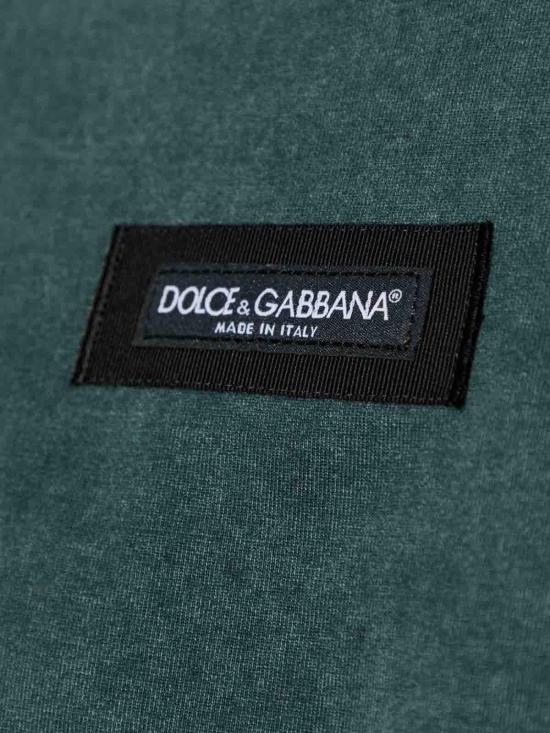 26SS 돌체앤가바나 반팔 티셔츠 G8RI4TG7P1OV0707 Green - DOLCE & GABBANA