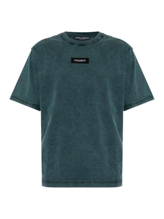 26SS 돌체앤가바나 반팔 티셔츠 G8RI4TG7P1OV0707 Green