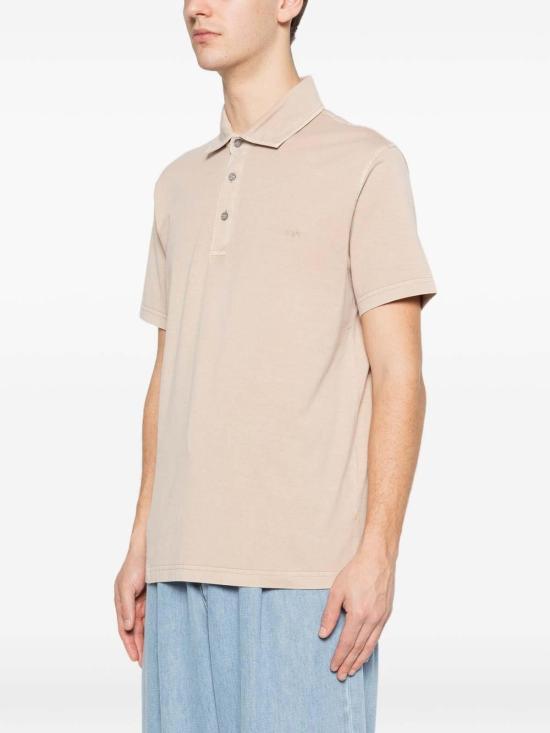 26SS 페이 폴로 티셔츠 NPMB252143TUY1C803 Beige - FAY