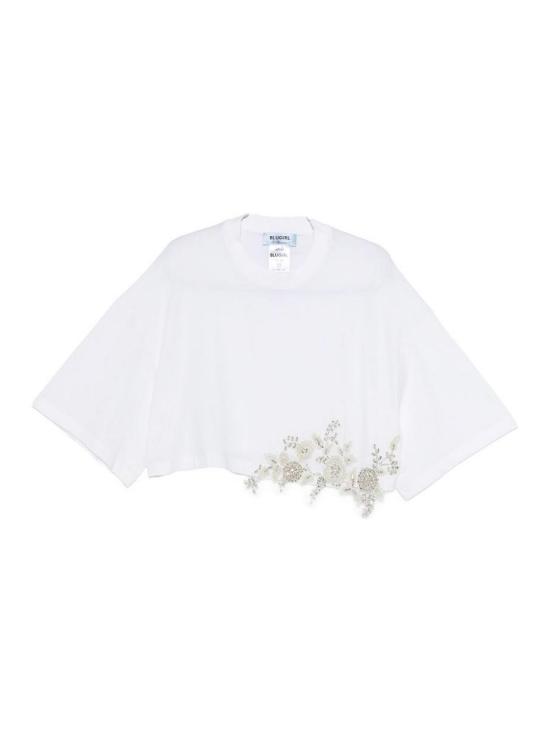 26SS 블루걸 반팔 티셔츠 RA6153JS00310601 White