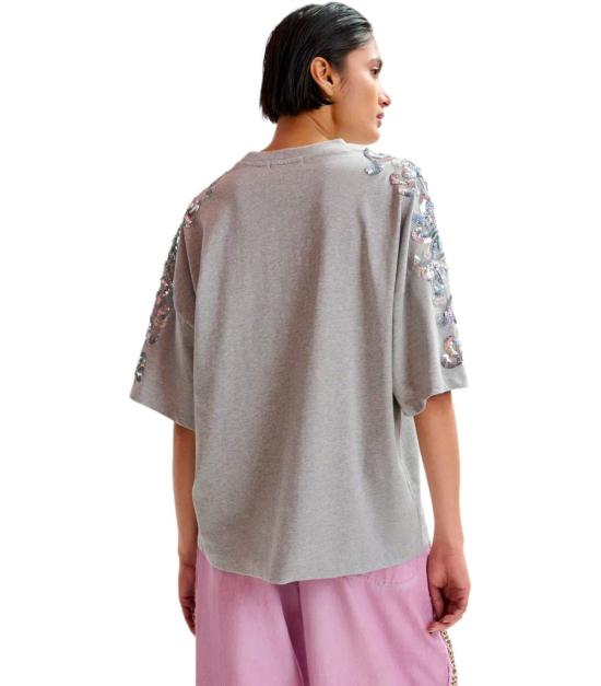 26SS 에센셜앤트워프 긴팔 티셔츠 JANGOO SL36 XS Grey - ESSENTIEL ANTWERP