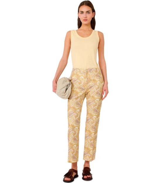 26SS 위켄드막스마라 민소매 티셔츠 2615941012690 007 XS Yellow - WEEKEND MAX MARA