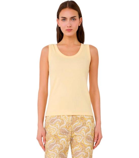 26SS 위켄드막스마라 민소매 티셔츠 2615941012690 007 XS Yellow - WEEKEND MAX MARA
