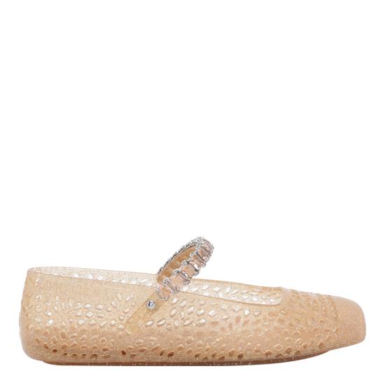 26FW 지미추 플랫 슈즈 THE JELLY NTXLIGHT TOFFEE Beige
