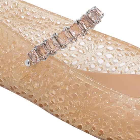 26FW 지미추 플랫 슈즈 THE JELLY NTXLIGHT TOFFEE Beige - JIMMY CHOO