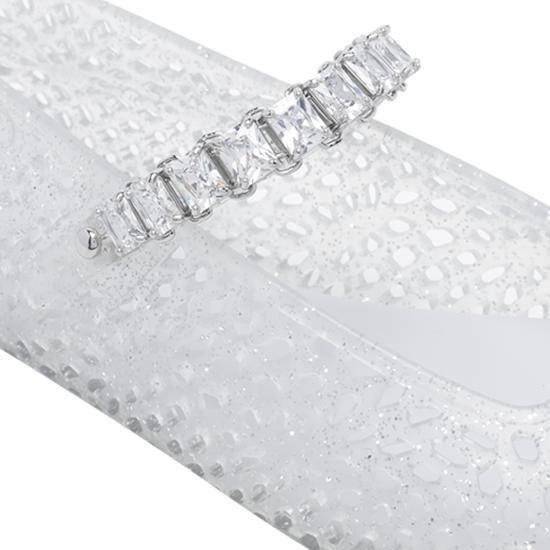 26FW 지미추 플랫 슈즈 THE JELLY NTXCLEAR White - JIMMY CHOO