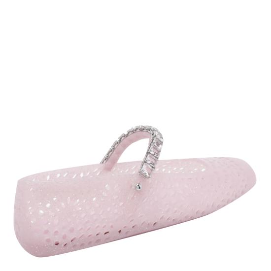 26FW 지미추 플랫 슈즈 THE JELLY NTXCOTTON CANDY Pink - JIMMY CHOO