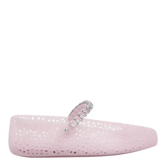 26FW 지미추 플랫 슈즈 THE JELLY NTXCOTTON CANDY Pink