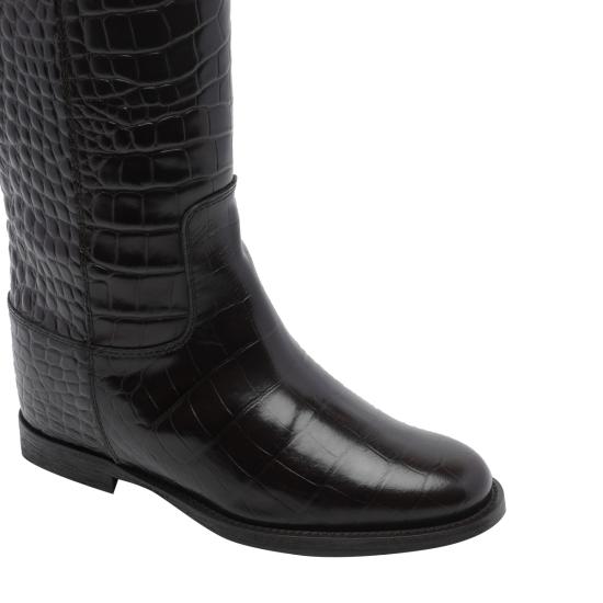 26FW 비아로마 부츠 3758 776TESTA DI MORO Brown - VIA ROMA