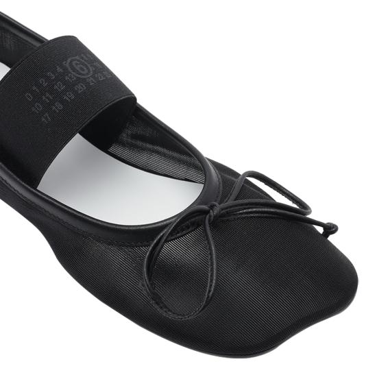 26FW MM6 메종마르지엘라 플랫 슈즈 S59WZ0101 P7138T8013 Black - MM6 MAISON MARGIELA