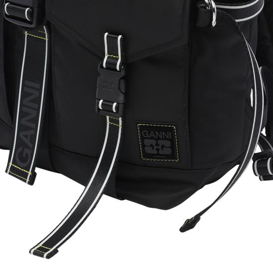 26FW 가니 백팩 C2010002 099 Black - GANNI
