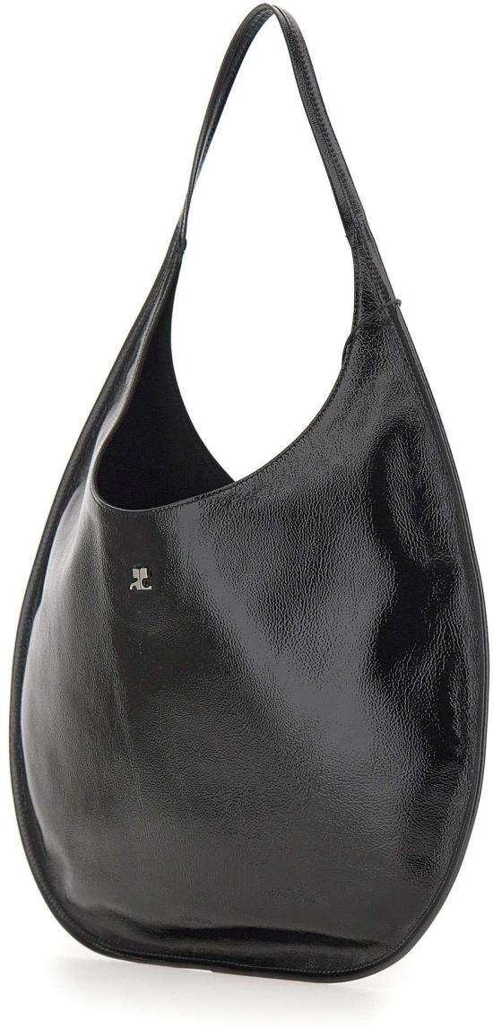 26FW 쿠레쥬 홀리 나츨랙 레더 토트백 126GSA210CR0043BLACK - COURREGES