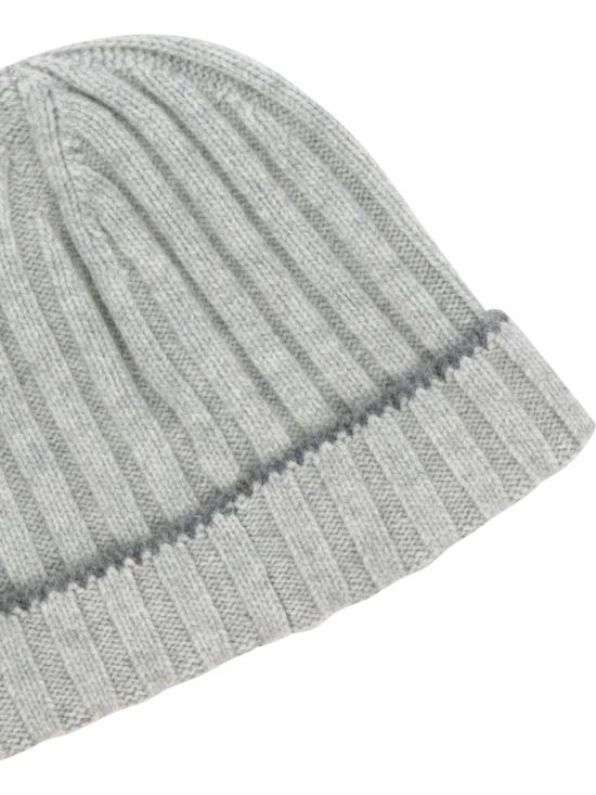 26FW 브루넬로 쿠치넬리 모자 M2240900 CS170 LIGHT GREY - BRUNELLO CUCINELLI