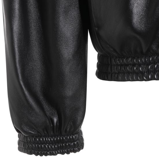26SS 아크네 스튜디오 레더 자켓 B70168 900 BLACK - ACNE STUDIOS