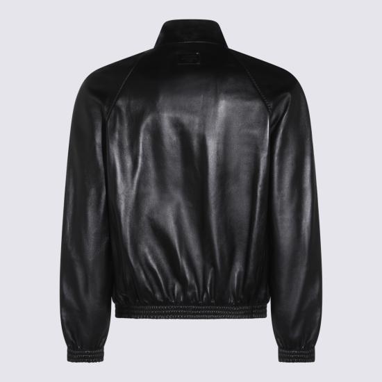26SS 아크네 스튜디오 레더 자켓 B70168 900 BLACK - ACNE STUDIOS