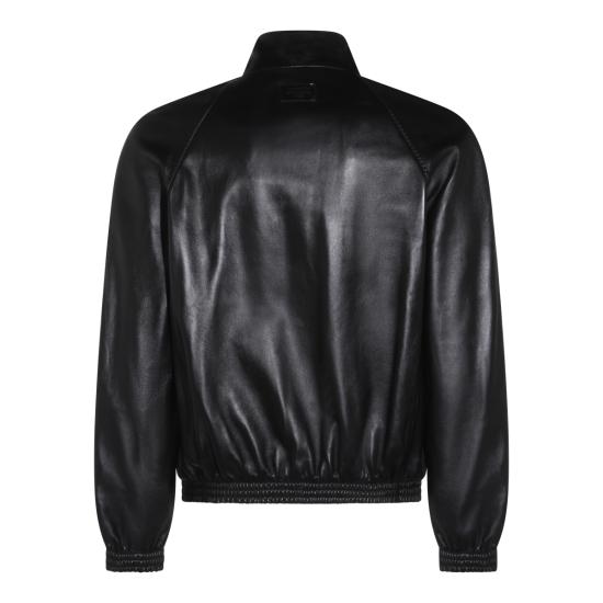 26SS 아크네 스튜디오 레더 자켓 B70168 900 BLACK - ACNE STUDIOS