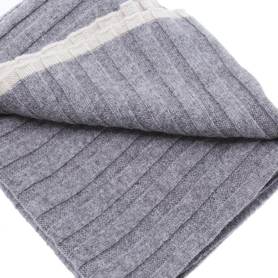 26FW 브루넬로 쿠치넬리 머플러/스카프 M2240819 CG316 DARK GREY - BRUNELLO CUCINELLI