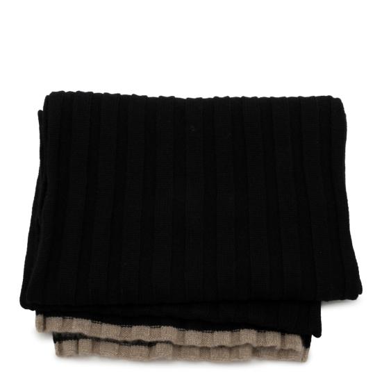 26FW 브루넬로 쿠치넬리 머플러/스카프 M2240819 CB676 BLACK - BRUNELLO CUCINELLI