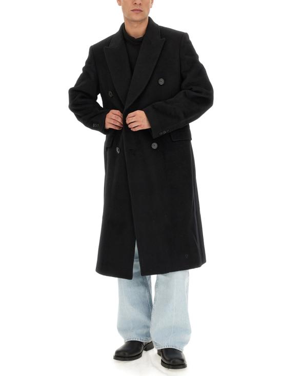 26FW 아워레가시 헤어리 울 웨일 코트 M4201WB BLACKHAIRYWOOL - OUR LEGACY