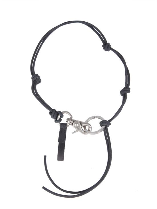 26FW 아워레가시 네크리스 A2208LBL BLACKLEATHER - OUR LEGACY