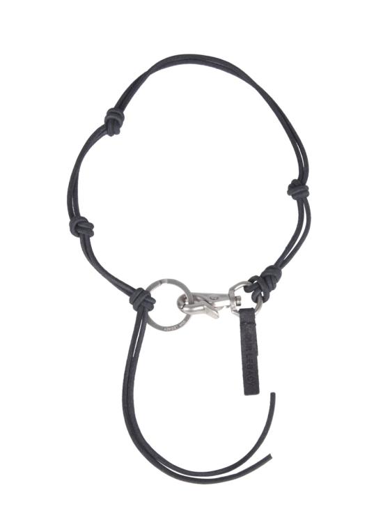 26FW 아워레가시 네크리스 A2208LBL BLACKLEATHER - OUR LEGACY