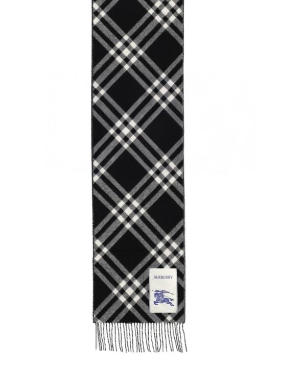26FW 버버리 체크 캐시미어 스카프 8099650 A1189 BLACK - BURBERRY