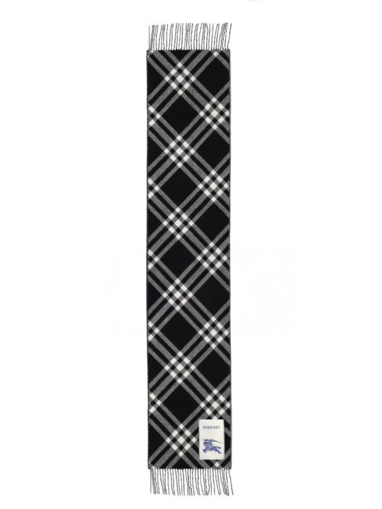 26FW 버버리 체크 캐시미어 스카프 8099650 A1189 BLACK - BURBERRY