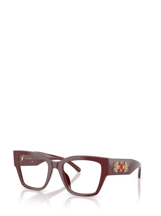 26FW 돌체앤가바나 안경 DG3435B 3091 BORDEAUX - DOLCE & GABBANA