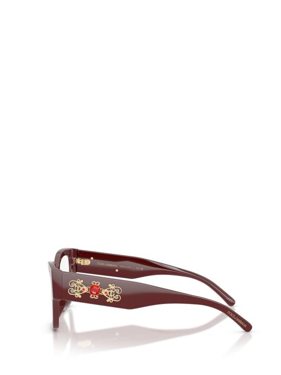 26FW 돌체앤가바나 안경 DG3435B 3091 BORDEAUX - DOLCE & GABBANA