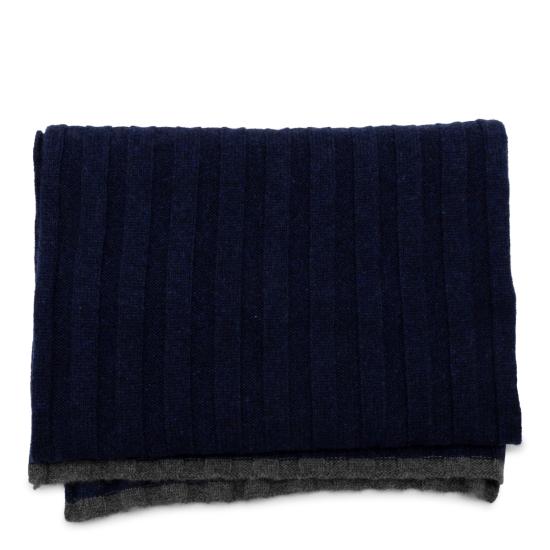 26FW 브루넬로 쿠치넬리 머플러/스카프 M2240819 CDJ59 NAVY - BRUNELLO CUCINELLI