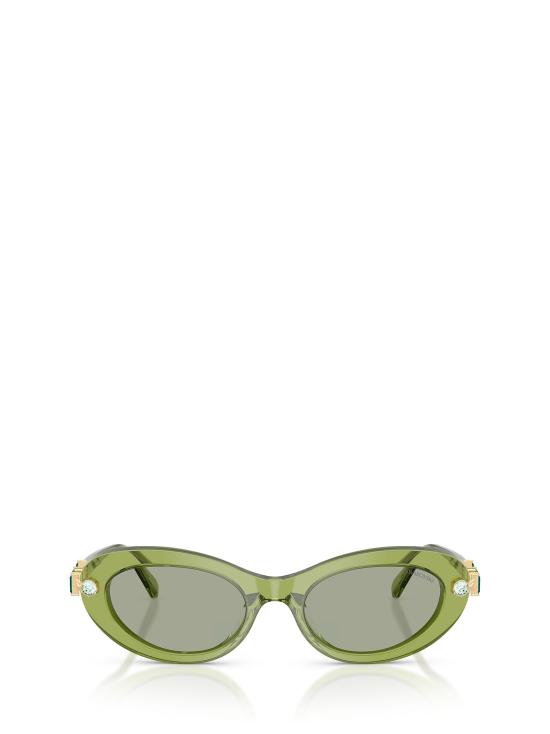 26FW 스와로브스키 선글라스 SK6042 3002 2 TRANSPARENT GREEN