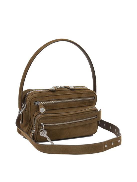 26FW 아크네 스튜디오 카메로 파티 스웨이드 백 C10284295 Brown - ACNE STUDIOS