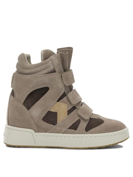 26FW 이자벨마랑 스니커즈 26ABK0010FAD3E11SSNBW Brown