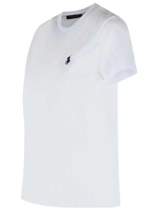26FW 폴로 랄프로렌 클래식 핏 포니 로고 자수 티셔츠 211B14605032 White - POLO RALPH LAUREN