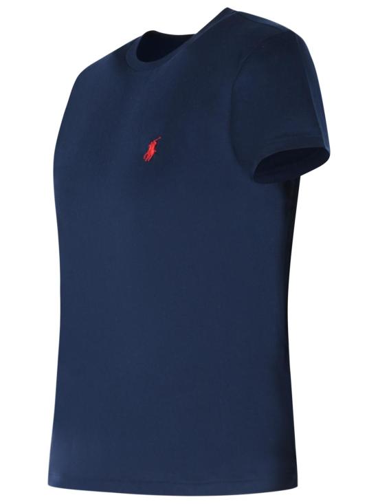 26FW 폴로 랄프로렌 클래식 핏 포니 로고 자수 티셔츠 211B14605031 Navy - POLO RALPH LAUREN