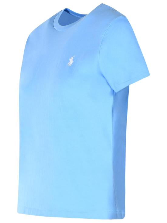 26FW 폴로 랄프로렌 클래식 핏 포니 로고 자수 티셔츠 211B14605005 Light Blue - POLO RALPH LAUREN