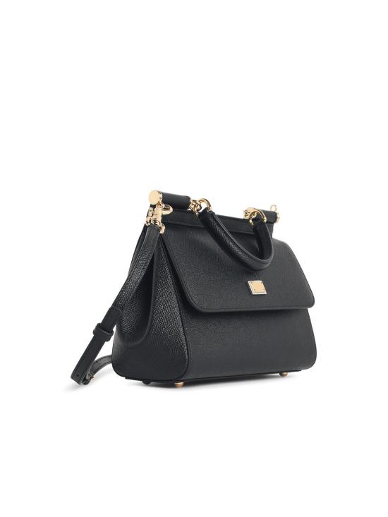26FW 돌체앤가바나 미디움 시실리 핸드백 BB6003 B100180999 Black - DOLCE & GABBANA