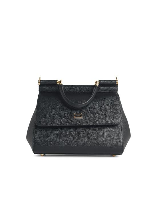 26FW 돌체앤가바나 미디움 시실리 핸드백 BB6003 B100180999 Black