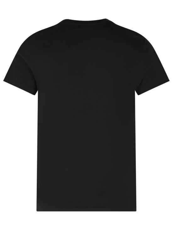 26FW 폴로 랄프로렌 클래식 핏 포니 로고 자수 티셔츠 211B14605033 Black - POLO RALPH LAUREN