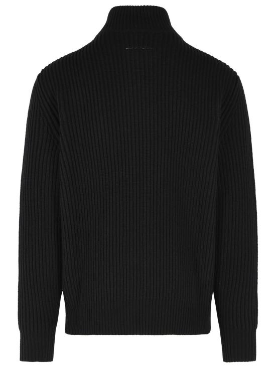 26FW MM6 메종마르지엘라 집업 니트 SH0AM0095 M13286900 Black - MM6 MAISON MARGIELA
