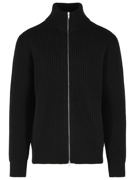 26FW MM6 메종마르지엘라 집업 니트 SH0AM0095 M13286900 Black