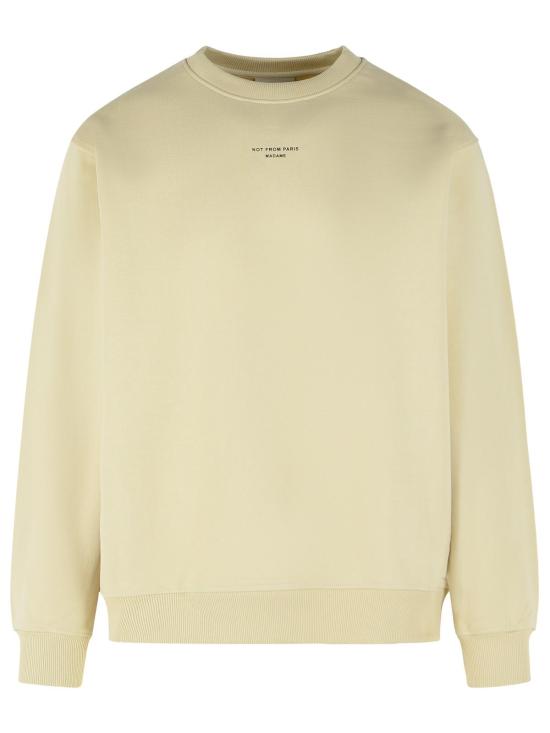26SS 드롤드무슈 긴팔 티셔츠 PERM SW148 CO127MT Ivory