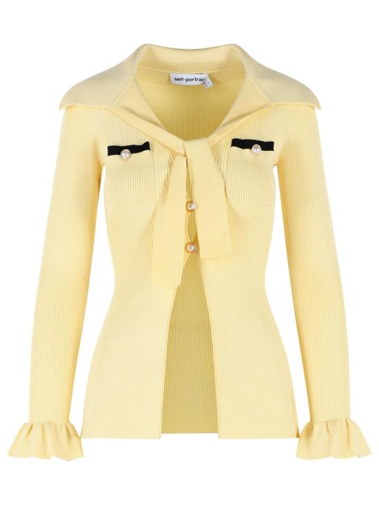 26FW 셀프 포트레이트 스웨터 PF26 132T YYELLOW Yellow