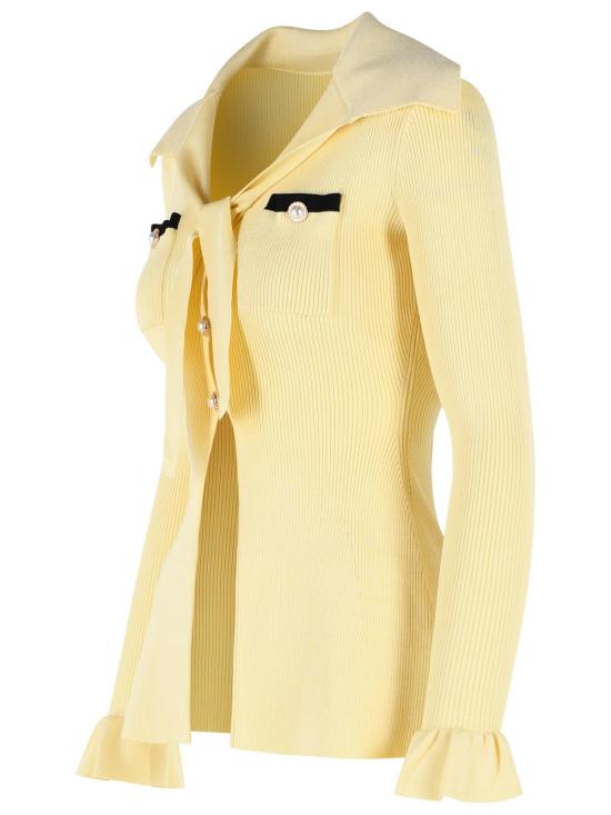 26FW 셀프 포트레이트 스웨터 PF26 132T YYELLOW Yellow - SELF PORTRAIT