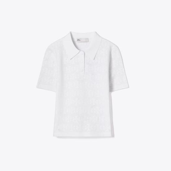 26FW 토리버치 반팔 티셔츠 182085 100 WHITE